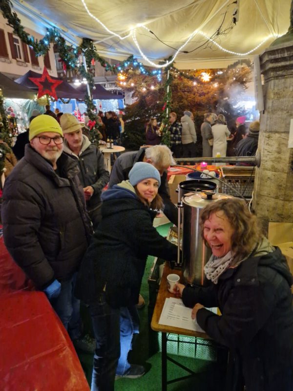 Weihnachtsmarktstand 2024 Eintracht Aurich